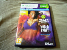 Joc Kinect Zumba Fitness World Party, XBOX360, original, alte sute de jocuri! foto