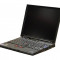 Laptop IBM Thinkpad X41, Intel Pentium M 1.6 GHz, 1 GB DDR2, WI-FI, Bluetooth, Card Reader, Finger Print, lipsa caddy (suport) hard-disk, Display