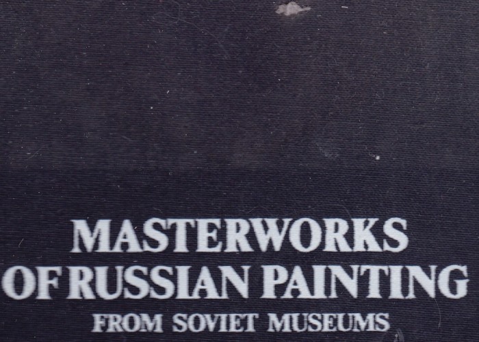 Masterworks of Russian Painting from Soviet Museums, 1989, 300 pag, format mare