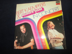 bert kaempfert &amp;amp; james last - in concert _ vinyl,LP,UK foto