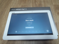 Tableta ASUS MeMO Pad 10&amp;quot; Quad-Core 1.60GHz, 16GB, la cutie, absolut impecabila. foto