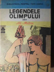 Legendele Olimpului Vol.1 Zeii - Al. Mitru ,386179 foto