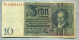 A1739 BANCNOTA-GERMANIA- 10 MARK -22.1.1929-SERIA00644564 -starea care se vede