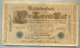 A1746 BANCNOTA-GERMANIA- 1000 MARK 21.4.1910-SERIA5640228 -starea care se vede