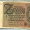 A1727 BANCNOTA-GERMANIA- 20 MARK -22.1.1929-SERIA23735285 -starea care se vede