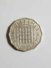 THREE PENCE 1961 foto