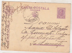 bnk fil Carte postala militara - intreg postal circulat 1940 foto