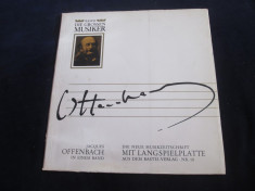 j.offenbach - ouverturen _ vinyl,10&amp;quot;,germania (booklet) foto