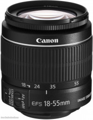 Canon EF-S 18-55mm f/3.5-5.6 IS STM cu stabilizator de imagine foto