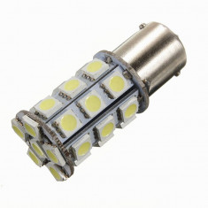 Led bec BA15S P21W 27 smd 5050 de culoare alb foto