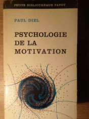 Psychologie De La Motivation - Paul Diel ,385677 foto