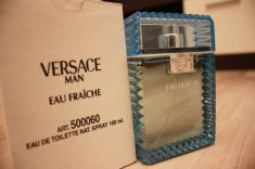 Parfum Original Versace Man Eau Fraiche 100ml TESTER foto