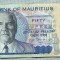 A1832 BANCNOTA-MAURITIUS -50 RUPEES -2013-SERIA112427-starea se vede