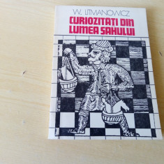 W. LITMANOWICZ - CURIOZITATI DIN LUMEA SAHULUI {1976}