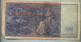 A1734 BANCNOTA-GERMANIA- 100 MARK -21.4.1910-SERIA4151967 -starea care se vede