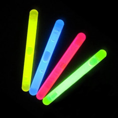 Set betisoare fluorescente glow multicolore 3,8 cm, 50 bucati foto