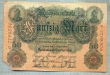 A1811 BANCNOTA-GERMANIA- 50 MARK-21.4.1910-SERIA2798506-starea care se vede