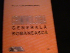 CRIMINOLOGIA GENERALA ROMANEASCA-I. GH. BRADET-219 PG-A 4- foto