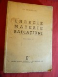 G.Musceleanu - Energie ,Materie ,Radiatiuni 1939 ,vol.4 ,autograful fiicei autor