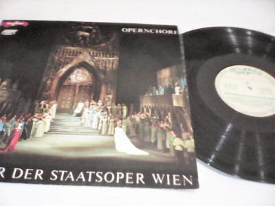 DISC VINIL LP DER CHOR DER STAATSOPER WIEN EUROSTAR CDS037 STARE FOARTE BUNA foto