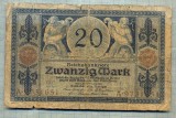 A1812 BANCNOTA-GERMANIA- 20 MARK-4.11.1915-SERIA9731651-starea care se vede