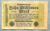 A1809BANCNOTA-GERMANIA-10 MILLIONEN MARK-22.8.1923-SERIA002118-starea ce se vede