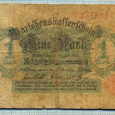 A1815 BANCNOTA-GERMANIA- 1 MARK- 12.8.1914-SERIA859796-starea ce se vede