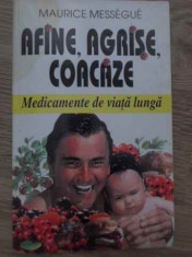 Afine, Agrise, Coacaze Medicamente De Viata Lunga - Maurice Messegue ,385081 foto