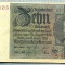 A1737 BANCNOTA-GERMANIA- 10 MARK -22.1.1929-SERIA15391031 -starea care se vede