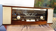 Radio vintage cu lampi Philips Reverbeo B7X14A Stereo foto