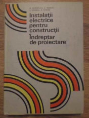 Instalatii Electrice Pentru Constructii. Indreptar De Proiect - M. Duminicatu, C. Bianchi, C. Ionescu, G. Chirita ,385005 foto
