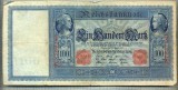 A1732 BANCNOTA-GERMANIA- 100 MARK -21.4.1910-SERIA8799266 -starea care se vede