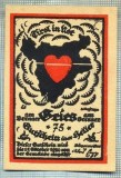 A1929 BANCNOTA NOTGELD- AUSTRIA-75 HELLER -1920-SERIA FARA-starea care se vede