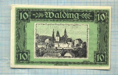 A1938 BANCNOTA NOTGELD- AUSTRIA-10 (HELLER) -1920-SERIA FARA-starea care se vede foto