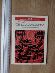 BROSURA COMUNISTA - DE LA OM LA OM IN AJUTORUL AGITATORULUI - PCR foto