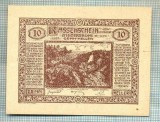 A1955 BANCNOTA NOTGELD- AUSTRIA-10 HELLER -1920-SERIA FARA-starea care se vede