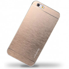 husa IPHONE 5 5s aluminium brushed gold sau silver foto