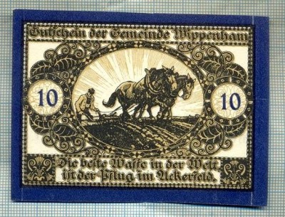 A1995 BANCNOTA NOTGELD- AUSTRIA-10 HELLER -1920-SERIA FARA-starea care se vede foto