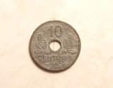 FRANTA 10 CENTIMES 1943 / 17 MILLIMETRI