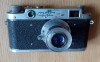 APARAT FOTO VINTAGE CU FILM FED 2 SERIE RARA ,CU HUSA ORIGINALA -FUNCTIONAL