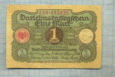 A1858 BANCNOTA - GERMANIA- 1 MARK -1.3.1920-SERIA 653335-starea se vede foto