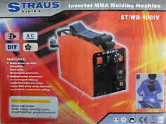 Aparat de sudura cu invertor Straus ST/WD-100IV foto