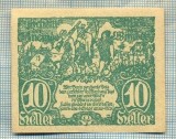 A1933 BANCNOTA NOTGELD- AUSTRIA-10 HELLER -1920-SERIA FARA-starea care se vede