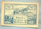 A1949 BANCNOTA NOTGELD- AUSTRIA-60 HELLER -1920-SERIA FARA-starea care se vede