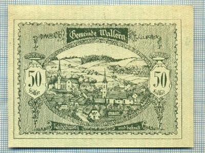 A1965 BANCNOTA NOTGELD- AUSTRIA-50 HELLER -1920-SERIA FARA-starea care se vede foto