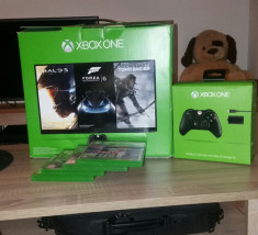 Vand schimb xbox one nou garantie 2 ani 2 controller 5 jocuri noi foto