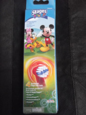 Set 4 rezerve periuta electrica oral-b Braun - Disney ptr copii/ sig. /GERMANY foto