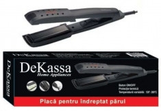 Placa pentru intins parul 45 W DeKassa DK-1374 foto