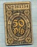 A1875 BANCNOTA NOTGELD -GERMANIA- 50 PFENNIG-ANUL?-SERIA 261754-starea se vede