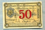 A1884 BANCNOTA NOTGELD- GERMANIA-50 PFENNIG- 1921 -SERIA 128578 -starea se vede